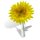 Car Flower - Gerbera yellow